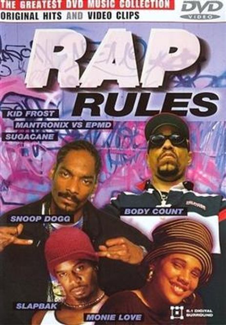 Hovedbilde Diverse - Rap Rules (DVD)