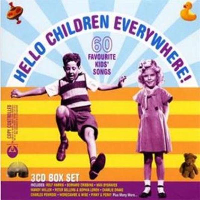 Hovedbilde Hello Children Everywhere (3CD) Barneplate på Engelsk