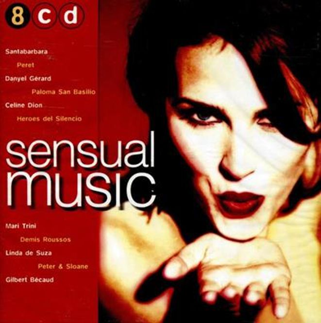 Hovedbilde Sensual Music (8CD) Diverse artister
