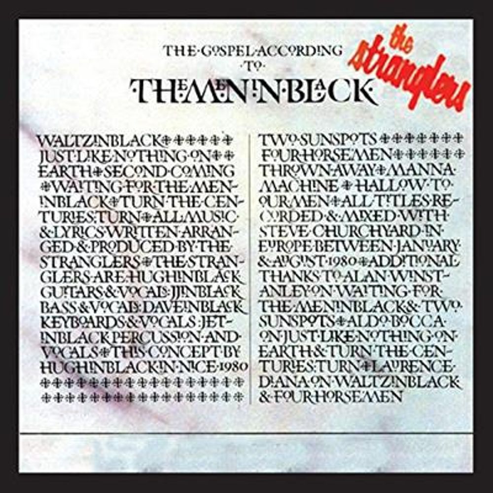 The Stranglers - (The Gospel According To) The Meninblack (CD)