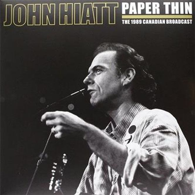 Hovedbilde John Hiatt - Paper Thin - The 1989 Canadian Broadcast ...