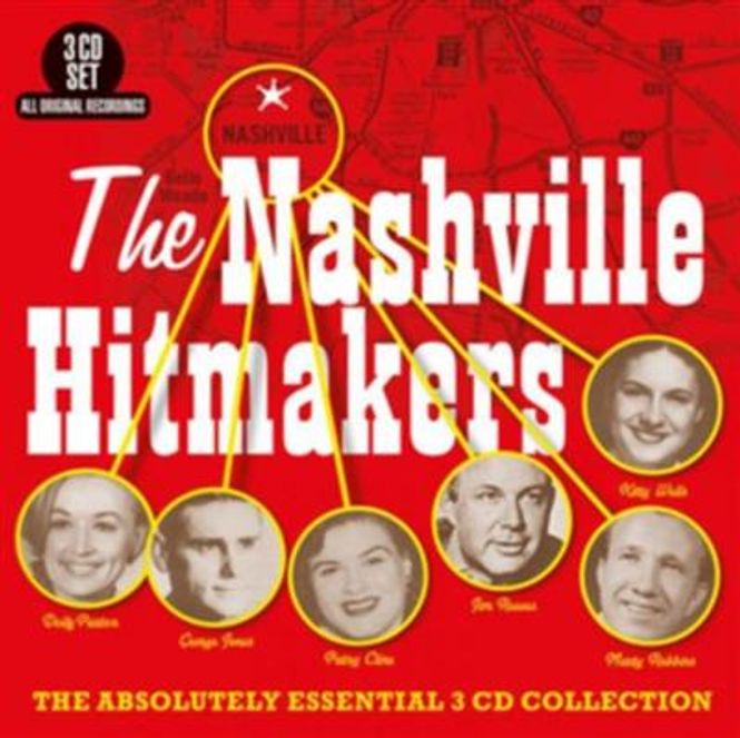 Hovedbilde The Nashville Hitmakers (3CD) Diverse Artister