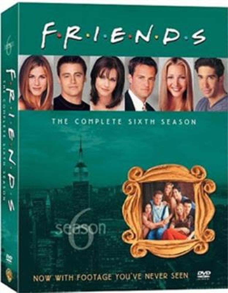 Venner For Livet (Friends) - Sesong 6 (DVD)