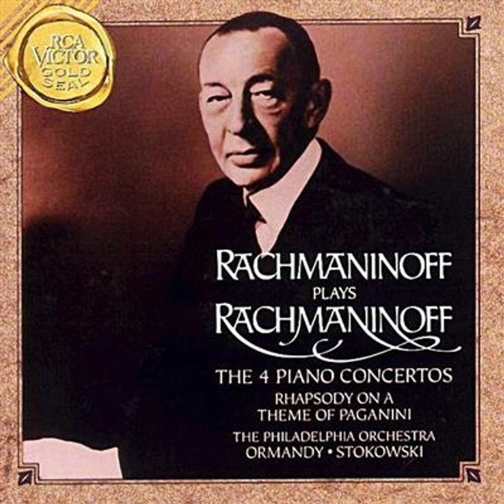 Rachmaninov Plays Rachmaninov - The 4 Piano Concertos (2CD)