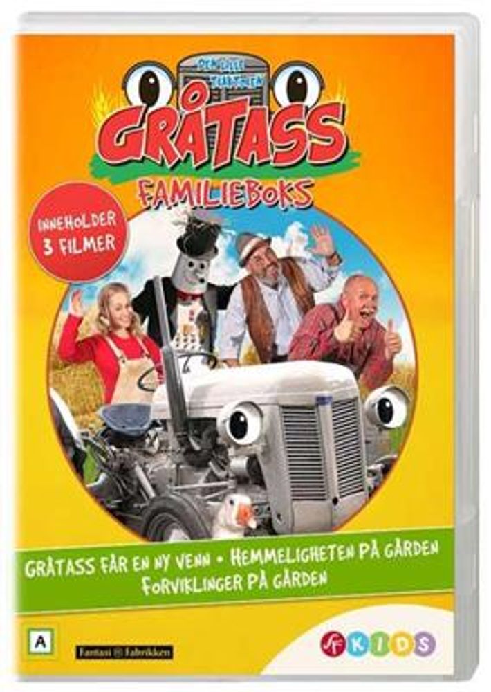 Gråtass - Familieboks (DVD)