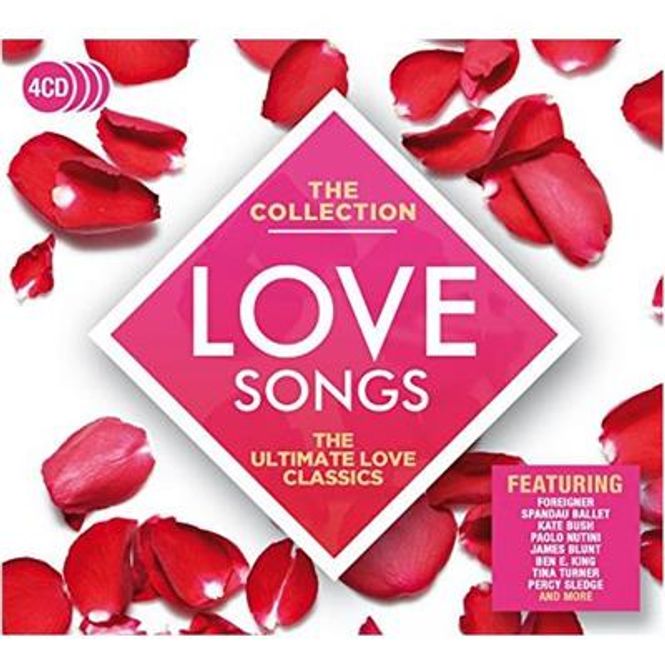Hovedbilde Love Songs: The Collection (4CD) Diverse artister