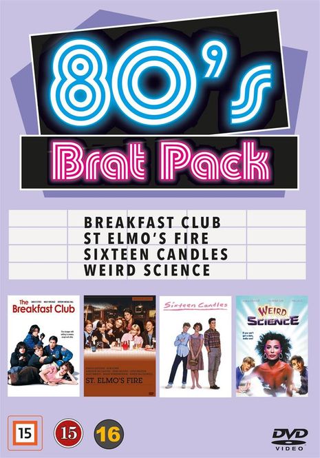Hovedbilde 80's Brat Pack - 4 filmer fra 80-tallet (DVD)