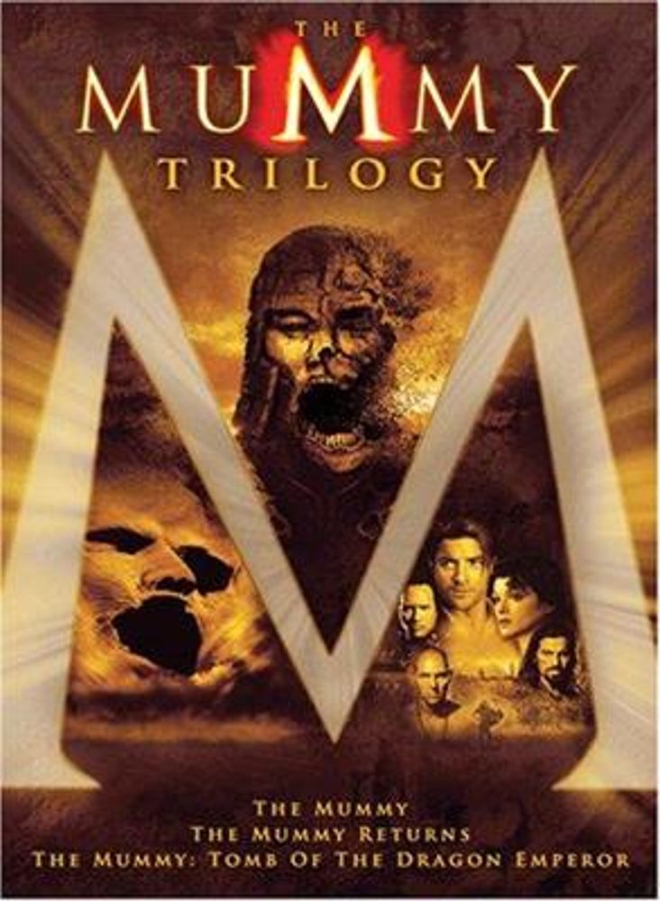 The Mummy Trilogy (DVD) alle tre filmene i en boks