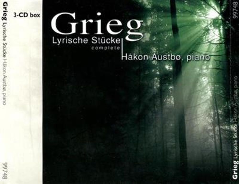 Håkon Austbø - Grieg - Lyrische Stücke (Complete) (3CD)