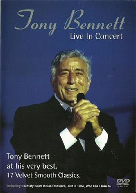 Hovedbilde Tony Bennet - Live In Concert (DVD)