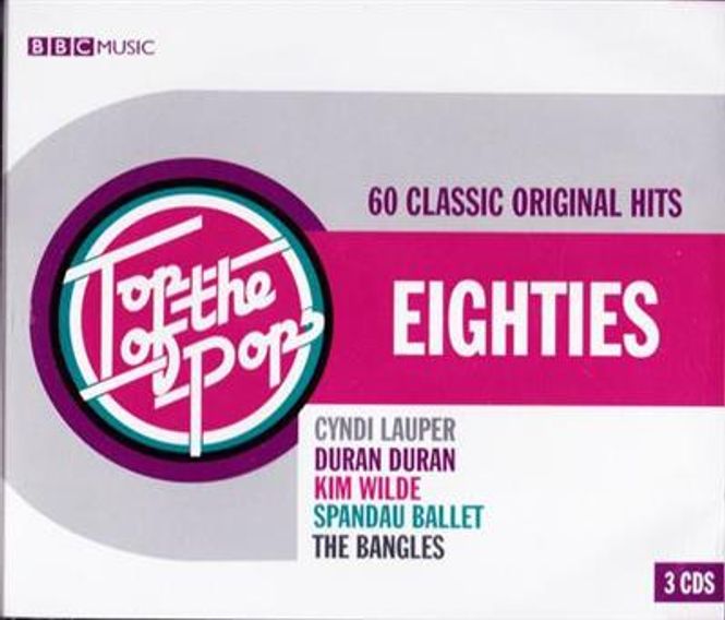 Hovedbilde Top Of The Pops Eighties (3CD) Diverse 80-tallet