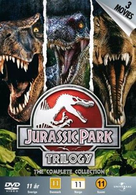 Hovedbilde Jurassic Park 1-3 (DVD)