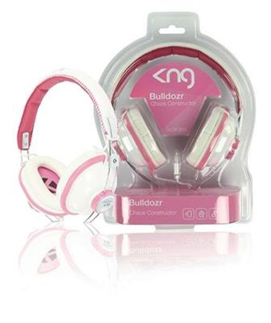 Hovedbilde Hodetelefon Bulldozr Moderne Design - Rosa