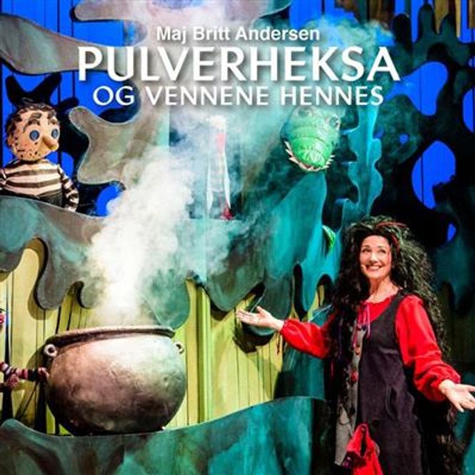 Hovedbilde Maj Britt Andersen - Pulverheksa Og Vennene Hennes (CD)