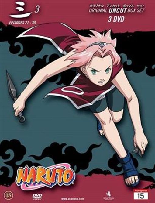 Hovedbilde Naruto: Uncut - Boks 3 - Episode 27-39 (DVD)