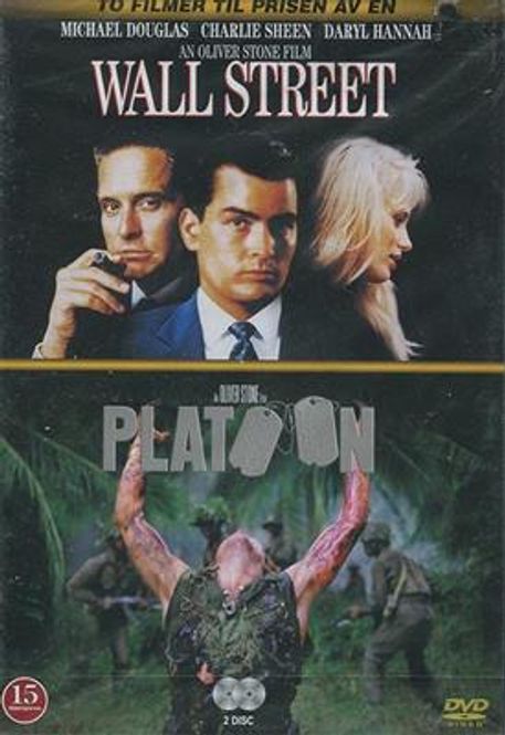 Hovedbilde Wall Street / Platoon (DVD) 2 filmer i En