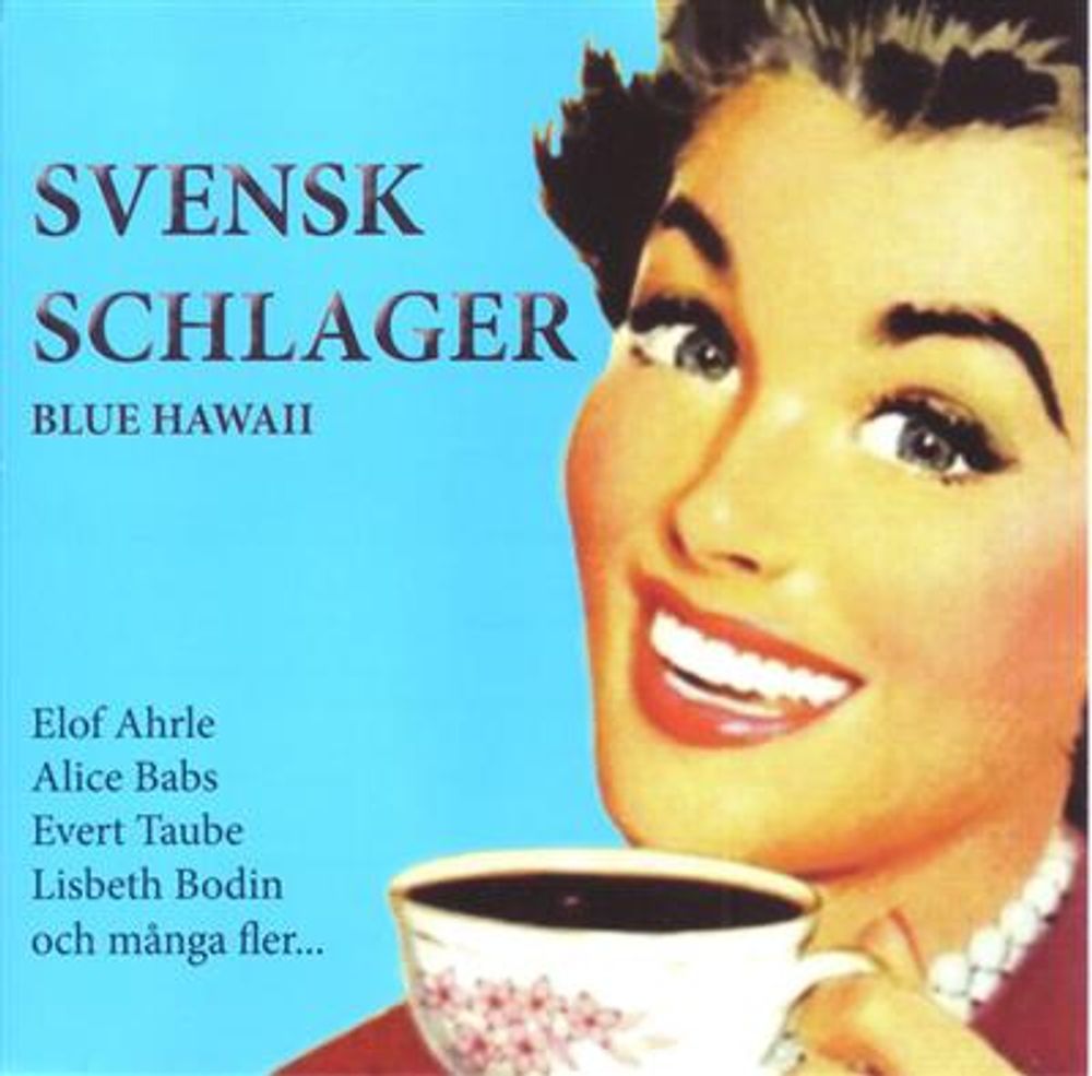 Svensk Schlager - Blue Hawaii (CD) Diverse artister