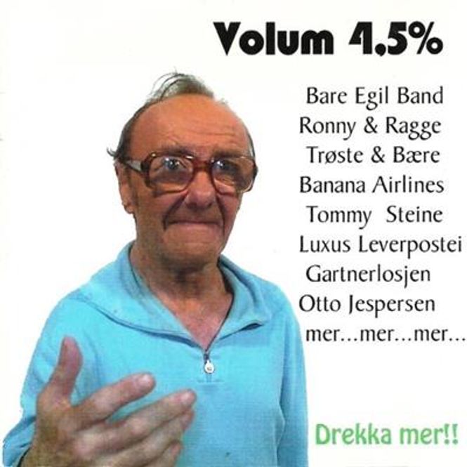 Hovedbilde Volume 4,5% Drekka Mer (CD)