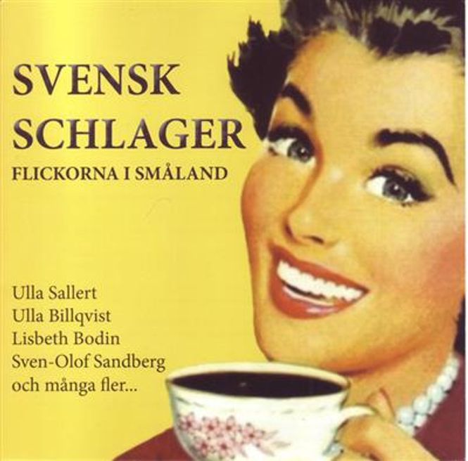 Hovedbilde Svensk Schlager - Flickorna i Småland (CD) Diverse artister