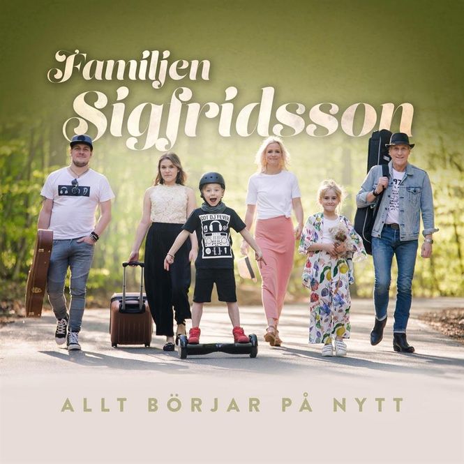 Hovedbilde Familjen Sigfridsson - Allt börjar på nytt (CD)
