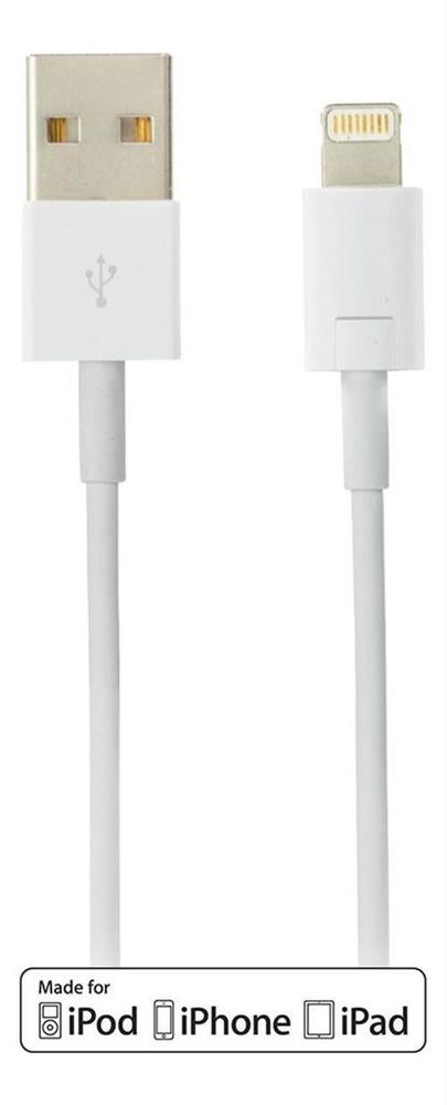 Ladekabel Til iPhone / iPad - 2 m - Deltaco