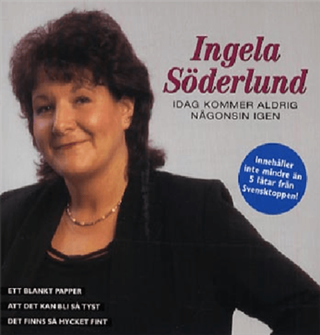 Hovedbilde Ingela Söderlund - Idag kommer aldrig någonsin (CD)
