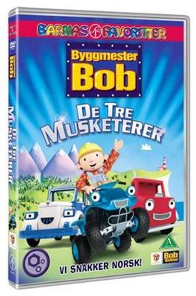 Byggmester Bob - De Tre Musketerer (DVD)