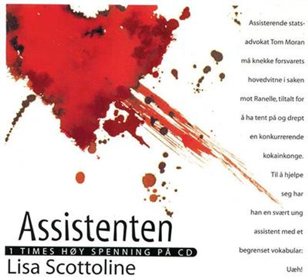 Assistenten (Lisa Scottoline) (Lydbok-CD)