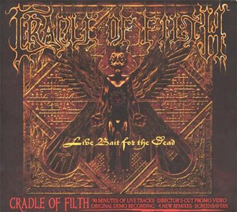 Cradle Of Filth - Live Bait For The Dead (2CD)