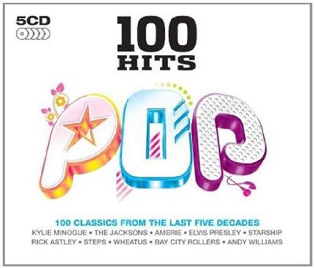100 Hits Pop (5CD) Diverse artister