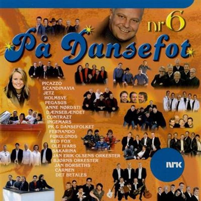 Hovedbilde På Dansefot nr.6 - Diverse Artister (CD)