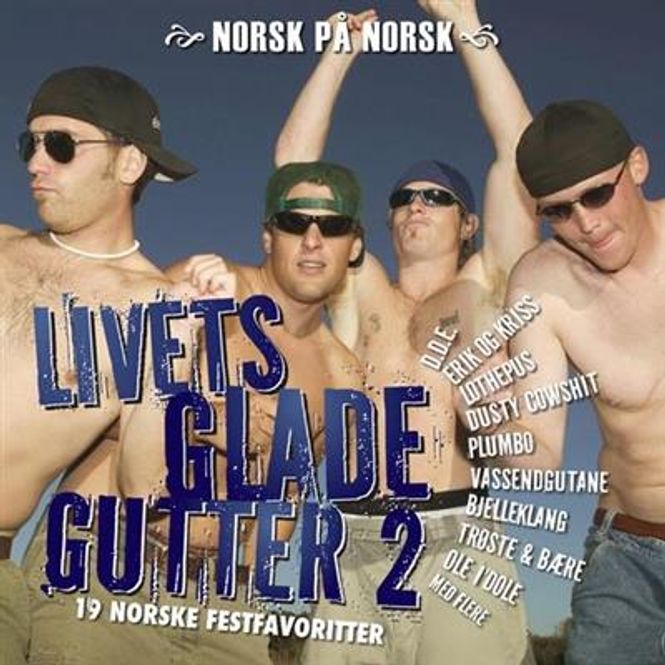 Hovedbilde Norsk På Norsk Livets Glade Gutter 2 (CD) Diverse artister