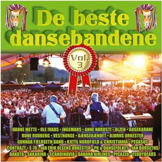 Hovedbilde De Beste Dansebandene Vol. 3 (2CD)