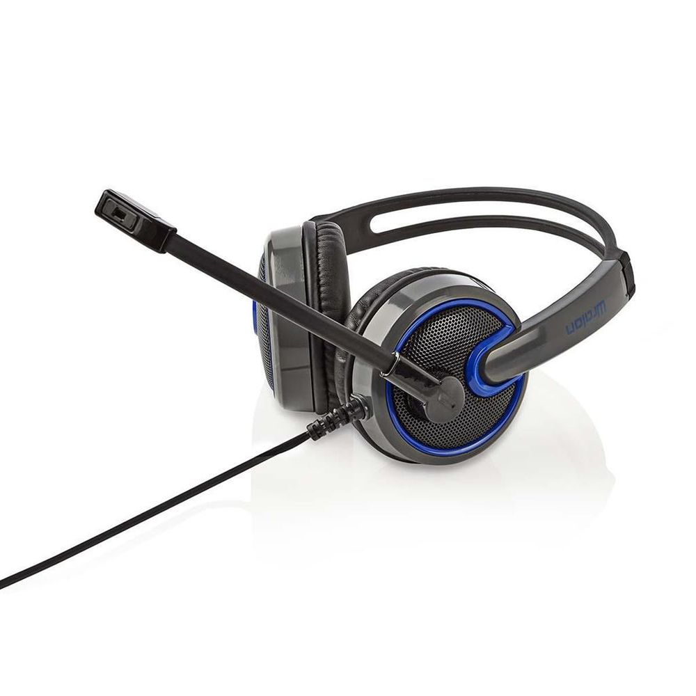 Gamingheadsett - Teams, Zoom Skype Med Mic - Mini-Jack 3,5mm Kontakt - Nedis