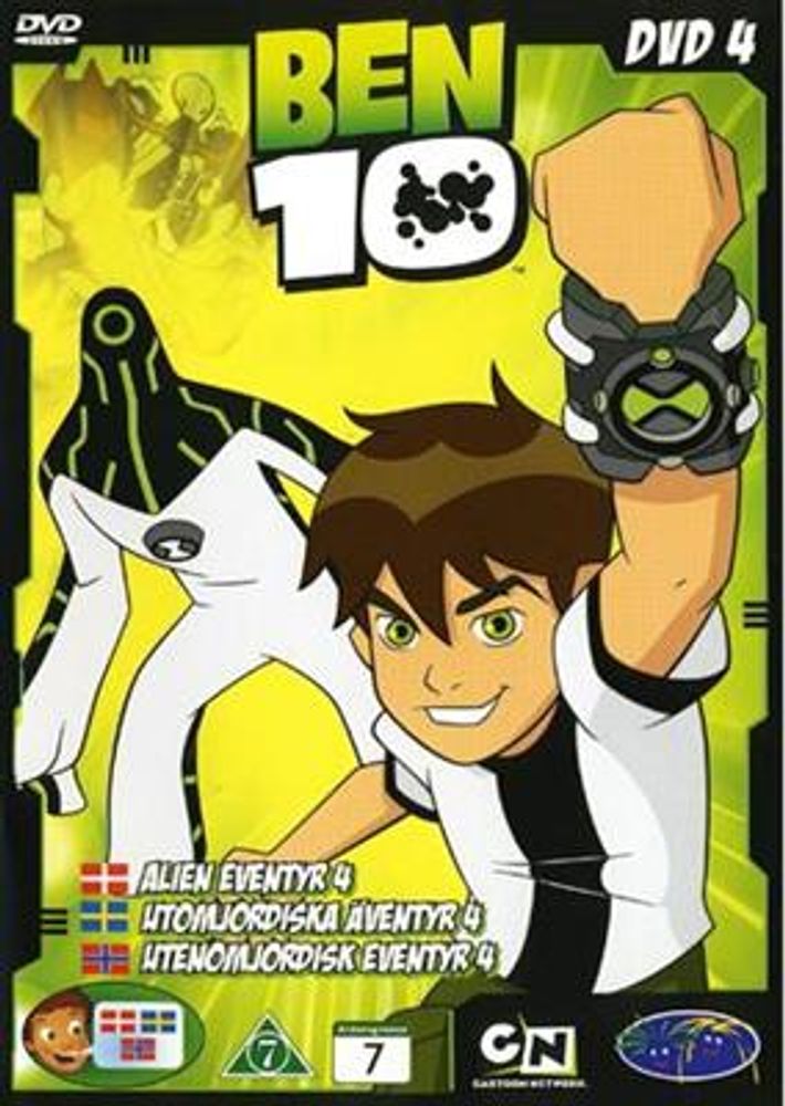 Ben 10 - Utenomjordiske Eventyr 4 (DVD)