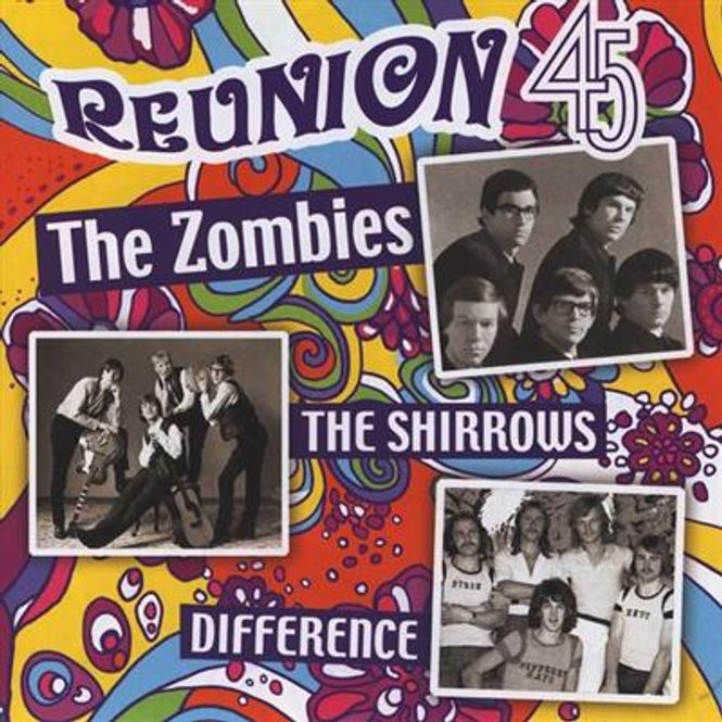 Hovedbilde Zombies / Shirrows / Difference - Reunion - 45 (CD)