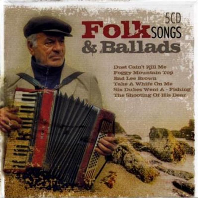 Hovedbilde Folk Songs & Ballads (5CD) Diverse Artister