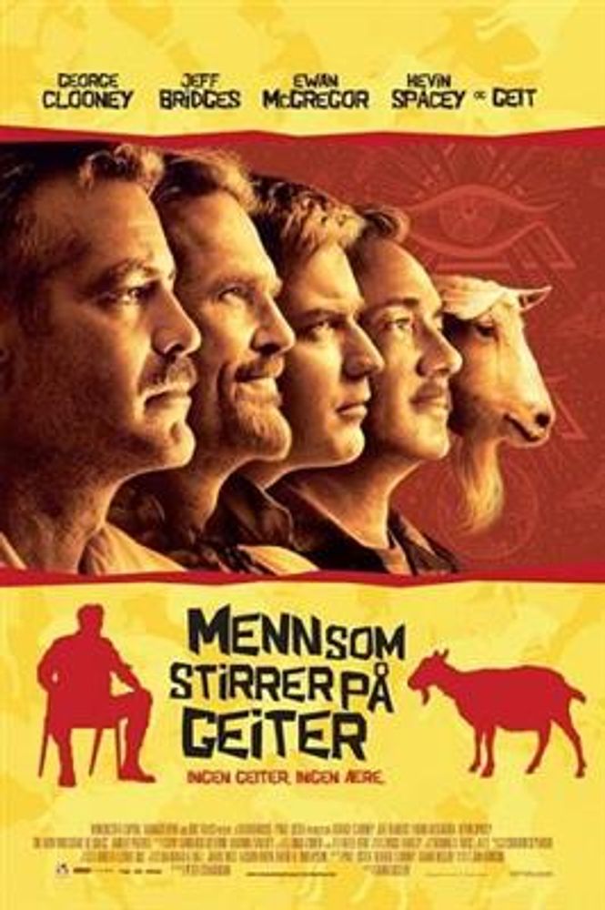 Menn Som Stirrer På Geiter (DVD)