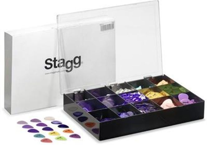Hovedbilde Plekter Boks m/1080 stk Plekter for Gitar og Bass - DETTE ...