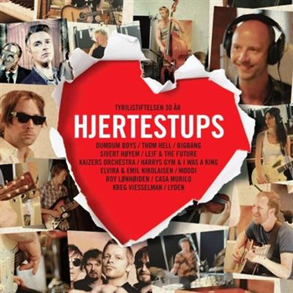 Hjertestups - Tyrilistiftelsen 30 år (CD) Diverse Artister Norsk