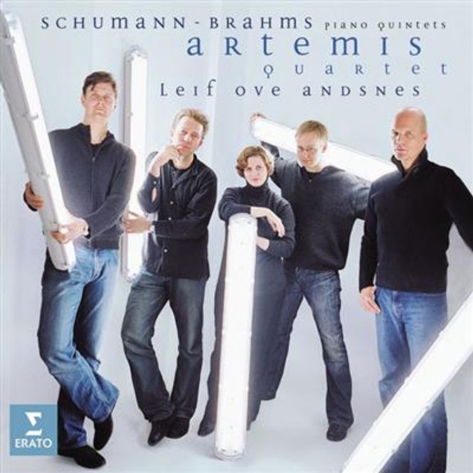 Hovedbilde Leif Ove Andsnes - Brahms; Schumann: Piano Quintets (CD)