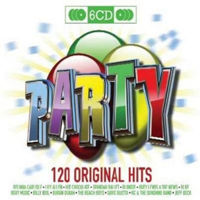 Hovedbilde 120 Original Hits - Party (6CD) Diverse artister
