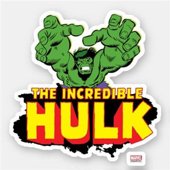 Hovedbilde The Incredible Hulk - Marvel - Vinyl Stickers