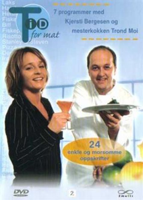 Hovedbilde Tid For Mat (DVD) Kjersti Bergesen og Trond Moi inkludert ...