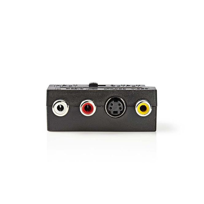 Hovedbilde Scart adapter med vendebryter