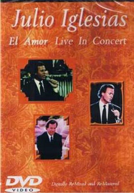 Hovedbilde Julio Iglesias - El Amor - Live in Concert (DVD)