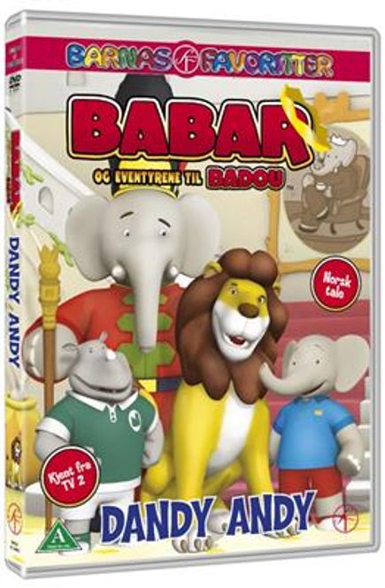 Hovedbilde Babar Og Eventyrene Til Badou - Dandy Andy (DVD)