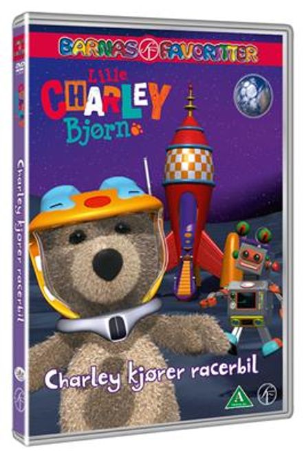 Hovedbilde Lille Charley Bjørn - Charley Kjører Racerbil (DVD)
