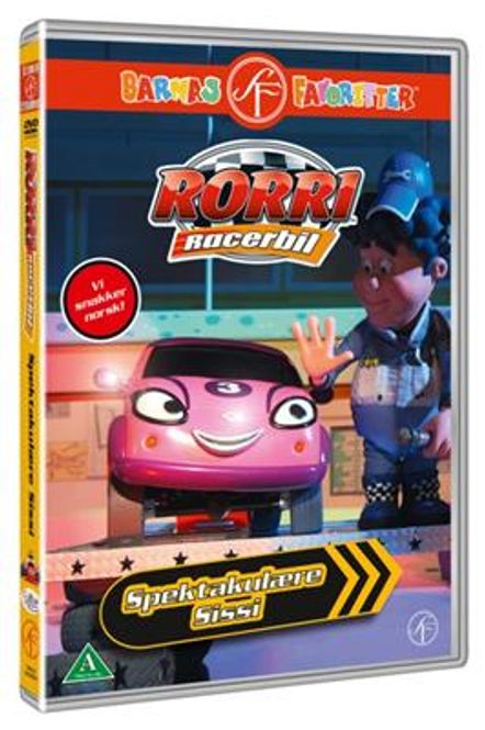 Hovedbilde Rorri Racerbil - Spektakulære Sissi (DVD)