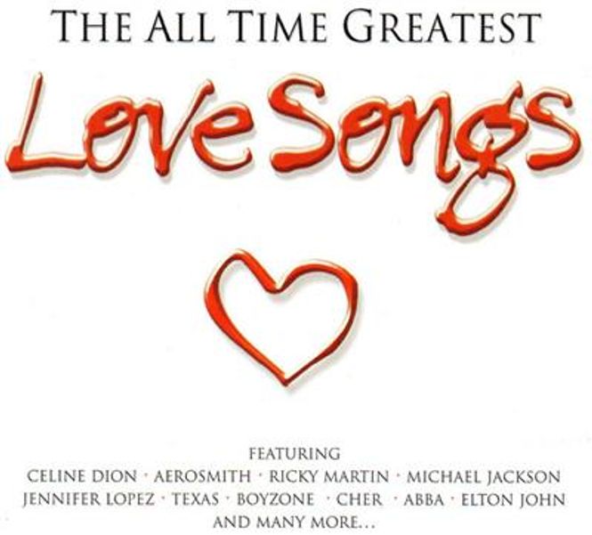 Hovedbilde The All Time Greatest Love Songs (2CD) Diverse artister